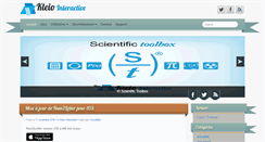Desktop Screenshot of kleio-interactive.com